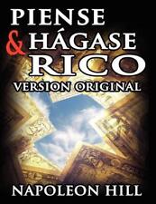 Piense y Hgase Rico by Napoleon Hill (Spanish) Paperback Book