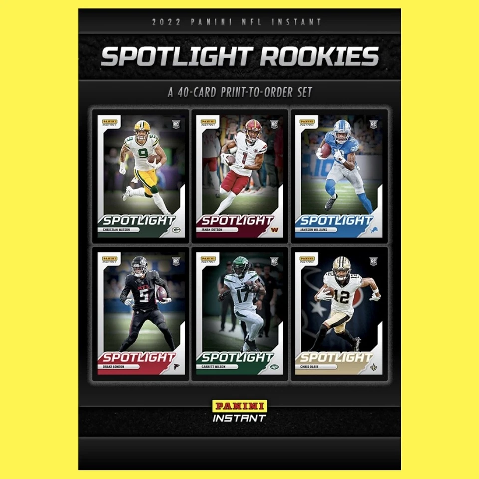 2022 Panini Instant Football - NFL SPOTLIGHT ROOKIES SP - Pick A Card - RC 🔥 - Image 1 of 1