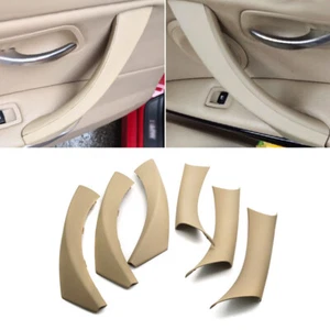 Car left&Right Inner Door Panel Handle Pull Cover Fit For BMW 3 Series E90 E91 - Picture 1 of 6