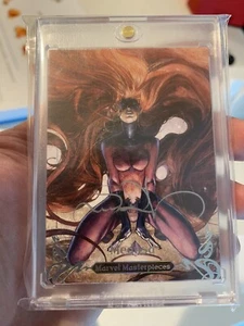 Marvel Masterpieces 2018 Medusa Silver Spectrum Tier 3 Auto 6/10 Rare!! - Picture 1 of 4