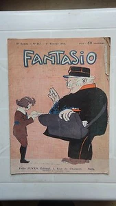 REVUE FANTASIO FELIX JUVEN EDITEUR N°217 DE 1916 - Picture 1 of 4