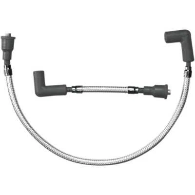 Cables de bujía trenzados Magnum 3041C Sterling Chromite II 00-17 Harley FX/FLST Foto 1 de 2