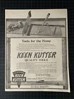 Antique 1910 Keen Kutter Tools Print Ad