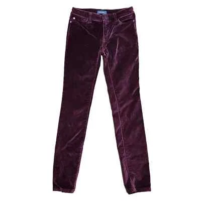 Pantalones ajustados de terciopelo Chloe DL1961 para niña talla 12  Foto 1 de 4