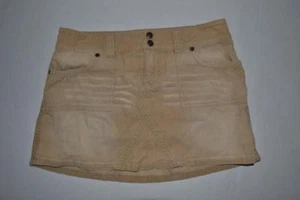 ABERCROMBIE & FITCH BROWN TAN CORDUROY SKIRT GIRLS SIZE 16 - Picture 1 of 5