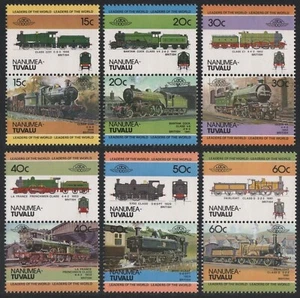 Tuvalu - Nanumea 1984 - Mi-N.o 1-12 ** - Estampillada sin montar o nunca montada - Locomotoras / Locomotoras - Imagen 1 de 1
