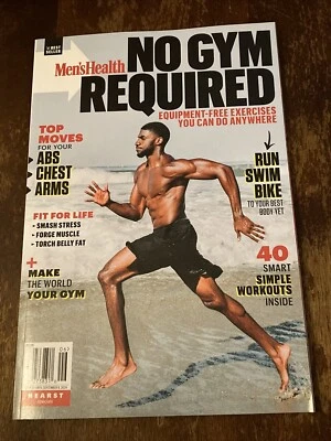 Men's Health Magazine No Gym Required Equipment-Free Exercises U Can Do Anywhere