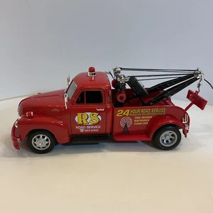 1:24 Welly 1953 Chevrolet Tow Truck RS Road Service RARE - Picture 1 of 8