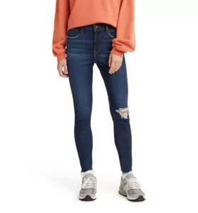 Levi's Women's 720 Hi Rise Super Skinny Destruct Jeans Size 28 NEW W TAG - Picture 1 of 4