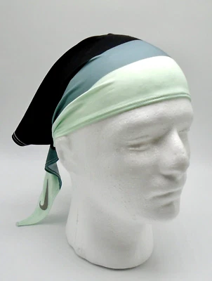 Nike Cooling Bandana Adult Black/Barely Green/Aviation Grey/Silver - Image 1 of 4