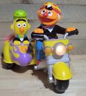 Bert and Ernie Revin Sounds Motorcycle Toy WORKS Sesame Street Mattel tested