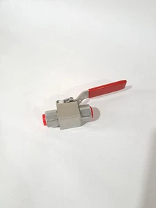 Colson Ball Valve BHSP1010PFS-PM-LK 3/8 Inch, BSPP (F), SS316, Panel Mount, Lock - Picture 1 of 6