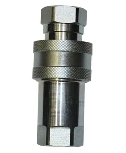 2 - SETS HYDRAULIC COUPLING 1/2" BSPP THREADS POPPET TYPE - Picture 1 of 2