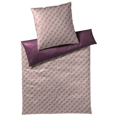 JOOP! Bettwäsche Cornflower Double 4083 15 Powdered Berry Blume Rosa Mako Satin - Bild 1 von 4
