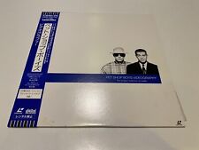 Pet Shop Boys Videography single Laserdisc LD z Obi i Insert Music