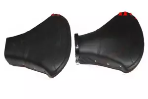 Neu Lambretta vorne & hinten Einzelsattel Sitzgarnitur schwarz Farbe AEs - Bild 1 von 5