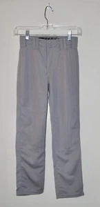 NWT adidas Boys Gray Diamond King Full Length Open Hem Baseball Pants sz M - Picture 1 of 7