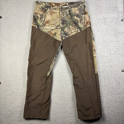 Pantalones Wrangler Pro Gear Hombres 38x32 Protector de Cepillo Árbol Real Camuflaje Caza Ropa de Trabajo Foto 1 de 4