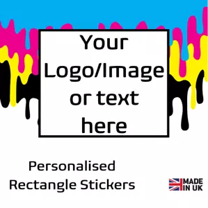 Personalised Business Name Stickers Thank You Seals Your Logo Labels Address - Picture 1 of 15