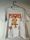 Justin Bieber Peaches Tour T Tee Shirt M Medium L Large White Short Sleeve Print