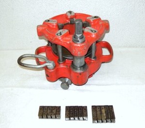 Jeu De Matrices RIDGID 4PJ Pour Filetage 4" NPT Droite – Machine à Fileter Les Tubes