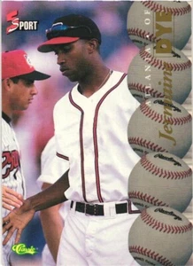 1995 Classic Five Sport #99 Jermaine Dye Atlanta Braves - Picture 1 of 2