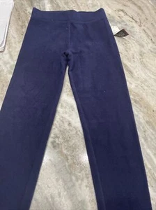 Green Soda girls size 7/8 medium navy pants fleece-Brand New-SHIPS N 24 HOURS - Picture 1 of 4