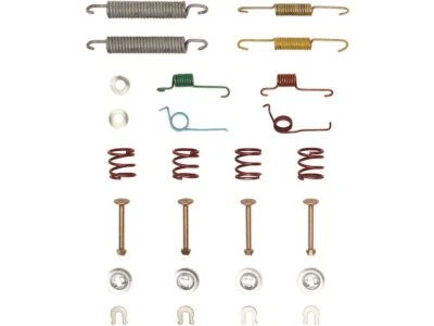 Kit de herrajes de freno de tambor trasero fricción dinámica para Toyota Echo 2000-2005 55443JC Foto 1 de 2