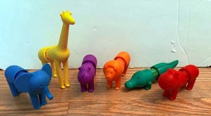 SmartMax My First Safari Animals STEM Magnetic Discovery Building Set Of 6 BIN - Picture 1 of 1