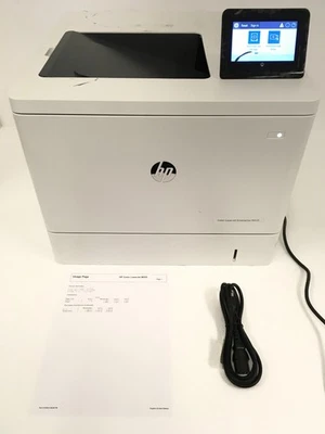 HP Color LaserJet Enterprise M555 7ZU78A Printer Duplex Network w/Toner AS/IS - Image 1 of 4