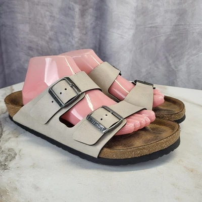 Birkenstock Arizona Sandals Men's Size 42 Gray - Image 1 of 4