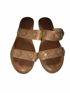 Lucky Brand Adalyn Women’s Sandals Size 7.5 M Slip on Leather - Picture 1 of 9