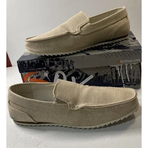 Mocasines de conducción GBX talla 13 M tostados informales cómodos preppy - Imagen 1 de 5