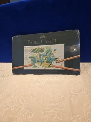 Faber-Castell 60 皮特粉彩铅笔,德国制造,全新金属容器  — 第 1/4 张图片