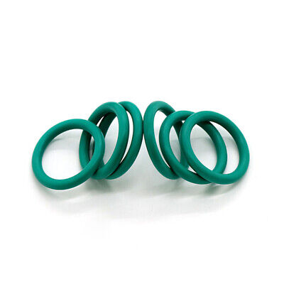 2.2mm Wire Dia Seal O-Rings Green Rubber Washer O.D 7mm-80mm • 6.28£