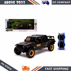 Jada 1:24 Just Trucks 2020 Jeep Gladiator B&M Black With Wheels Diecast Model - Picture 1 of 5