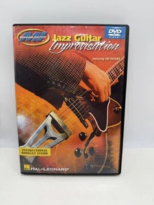 Jazz Guitar Improv featuring Sid Jacobs DVD 2006 Hal Leonard NO bookl 1088 - Picture 1 of 3