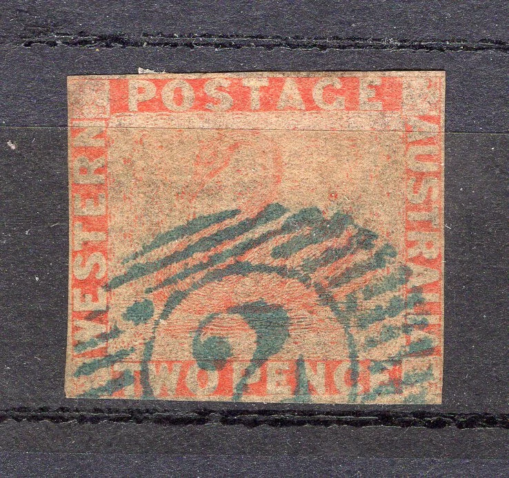 BRITISH WESTERN AUSTRALIA, YV # 6, USED - Image 1 of 1