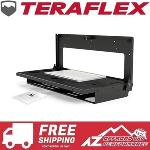 TeraFlex Safari Folding Tailgate Table for '18-Up Jeep Wrangler JL / JLU - Picture 1 of 4