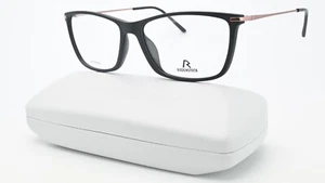 RODENSTOCK Germany Brille R 5309 G 56-15 140 Schwarz Kupfer Eckig Flexibel Etui - Picture 1 of 12