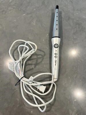 "Rizador cónico jilbere nano plata cerámica jumbo cónico cónico 1 1/4""" Foto 1 de 4