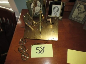 HOWARD MILLER Clock MovemenT 461-850 BS, 94cm FOR PARTS/REPAIR, L58 - Picture 1 of 4
