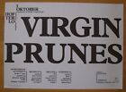 VIRGIN PRUNES affiche de concert originale '84 gothique nouvelle vague