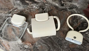 Keuco. Seifenablage+Toilettenpapierhalter+ Tuchhalter. Vintage. Alt. Retro - Bild 1 von 3