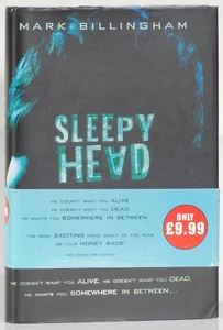 Mark Billingham Sleepy Head signed 2001 first edition Little, Brown UK - Imagen 1 de 4