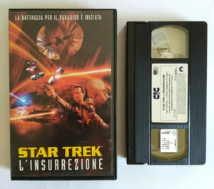 Vhs Film Ita Star Trek L'Insurrezione Patrick Stewart ex nolo Videocassetta(V222 - Foto 1 di 1