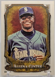 ⚾ 2024 Topps Allen & Ginter Ken Griffey Jr. #177 HOF Seattle Mariners⚾ - Picture 1 of 2