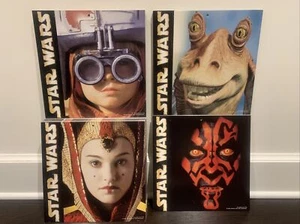 Star Wars 1999 Episode 1 Promotional Displays Darth Maul Anakin Amidala Jar Jar - Picture 1 of 9