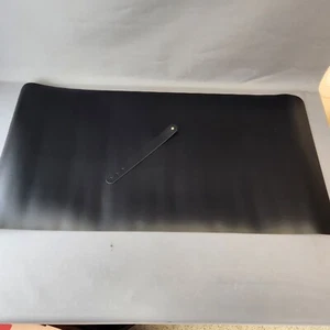 Mouse Mat - Large 31.5x15.8in - PU leather YSAGI - Black - New/Sealed - Free P&P - Afbeelding 1 van 5