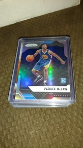 2016-17 PANINI PRIZM SILVER REFRACTOR PARALLEL PATRICK MCCAW RC GS WARRIORS SP